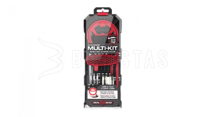 Reinigungsset Real Avid Gun Boss Multi-Kit cal.243/.260 (6,5mm)
