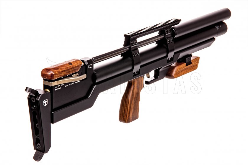 Taktischer Schaft Taipan Veteran mit Backenauflage und kurzem sowie langem Foregrip