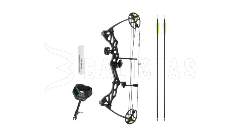 Bogen Mankung Fossil 50-70lb schwarz SET