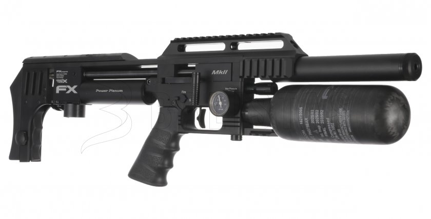 Luftgewehr FX Impact MKII Compact, Power Plenum, black 6,35mm