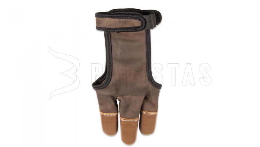 Schießhandschuh Buck Trail Leder Cordovan Gr. S