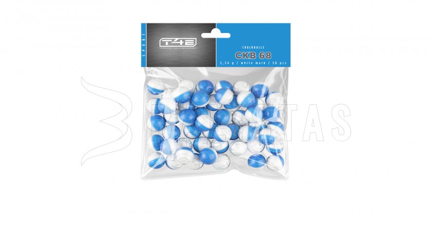 Kugeln T4E 68 Sport CKB white 50 Stk 3