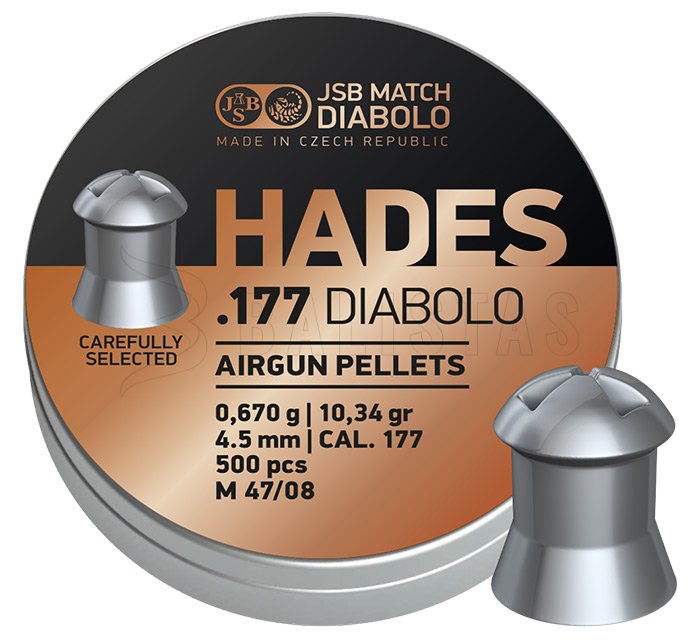 Diabolo JSB Hades 4,5mm 500Stk