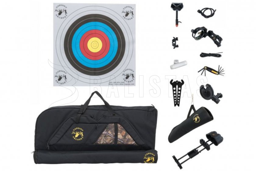 Compoundbogen Topoint M1 DELUXE 9"-30" 20-70LBS RH BLACK 2