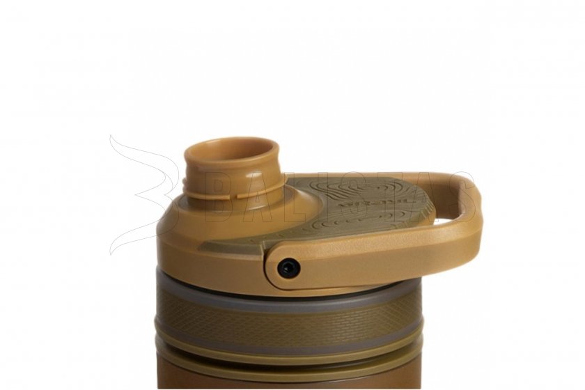 Filtrierflasche Grayl UltraPress 0,5l coyote brown