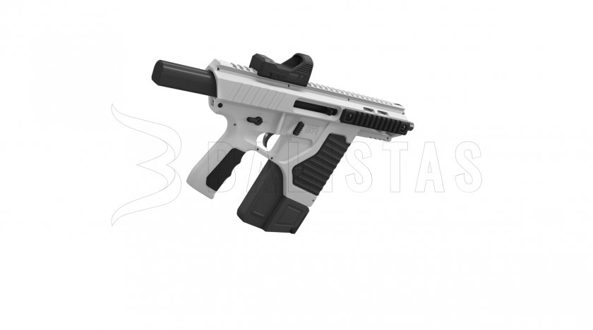 Luftgewehr Crosman ST1 Full Auto 4,5mm mit Kolimator 16