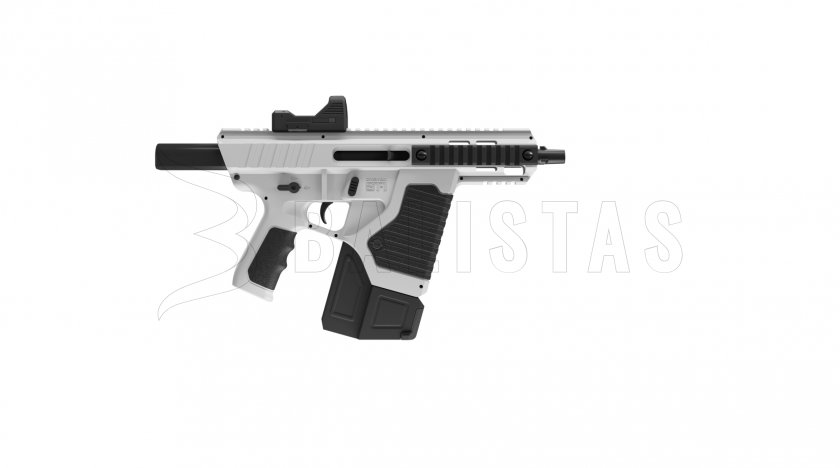 Luftgewehr Crosman ST1 Full Auto 4,5mm mit Kolimator 11
