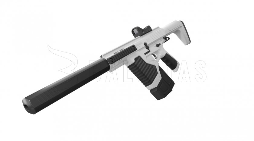 Luftgewehr Crosman ST1 Full Auto 4,5mm mit Kolimator 13
