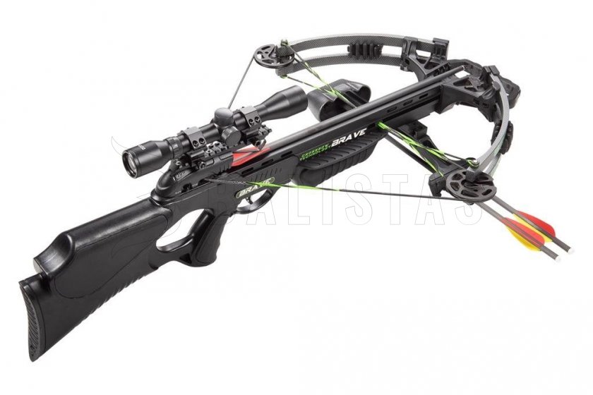 Armbrust kladková JunXing Brave Black 150 lb