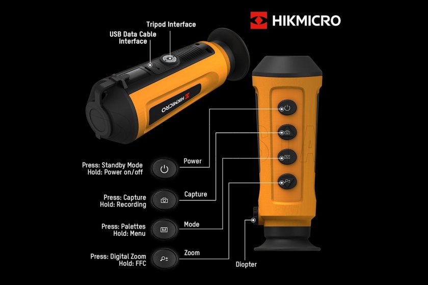 Thermomonokular Hikmicro BUDGIE BC06 4