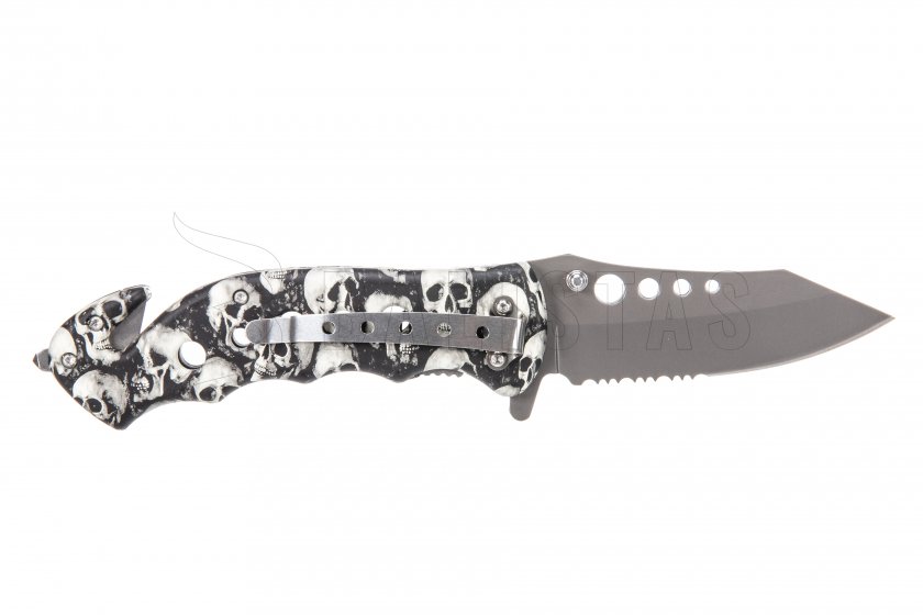 Messer Kandar N483 Skull
