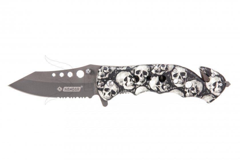 Messer Kandar N483 Skull