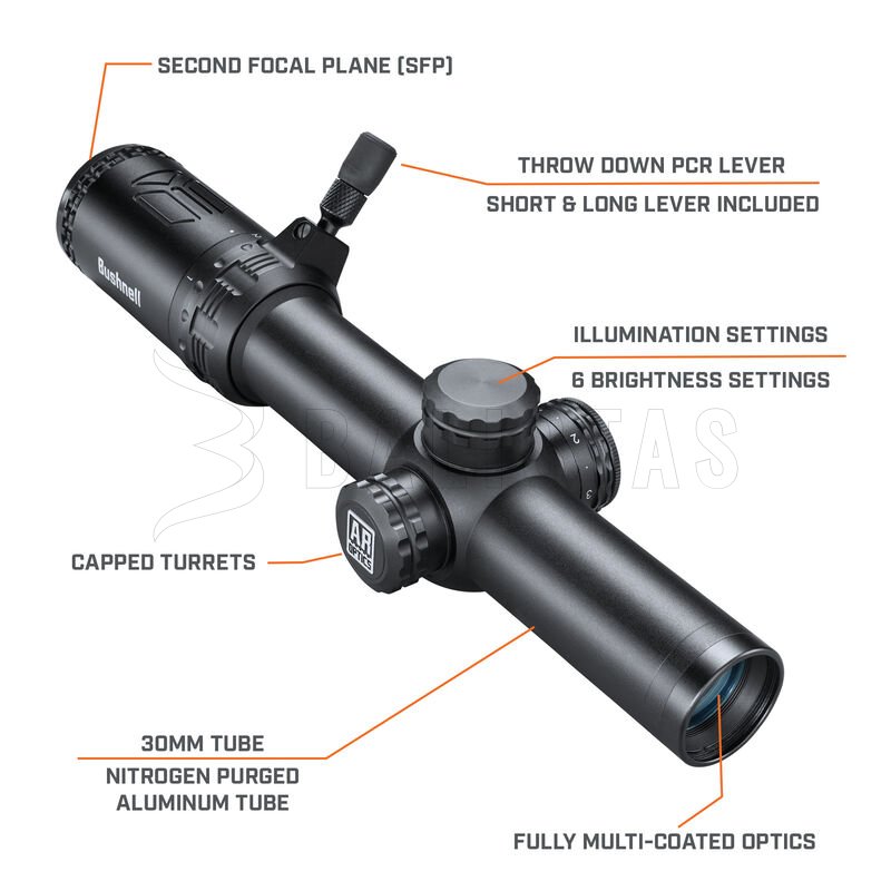 Zielfernrohr Bushnell AR Optics 1-6x24mm BTR-1 MRAD