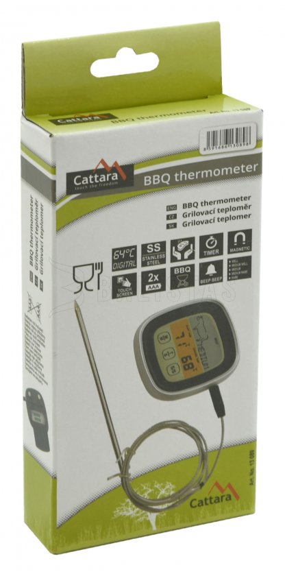 Digitales Grillthermometer mit Sonde