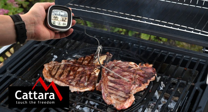 Digitales Grillthermometer mit Sonde