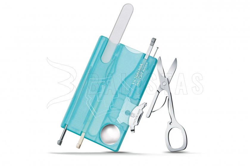 Victorinox Swiss Card Nailcare Karte Blau