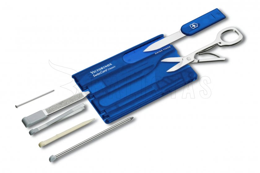 Victorinox Swiss Card Classic Karte Blau