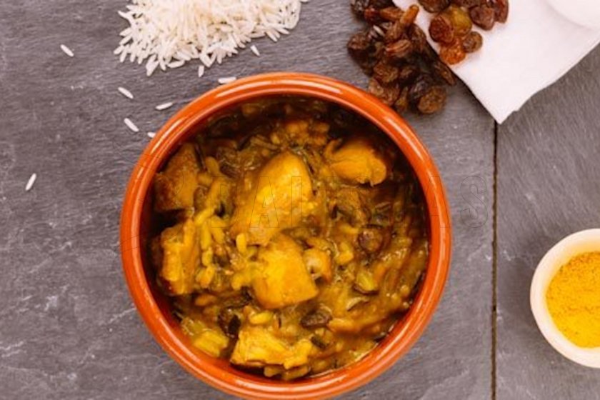 Hähnchen Madras mit Langkorn- und Wildreis 350g Forestia