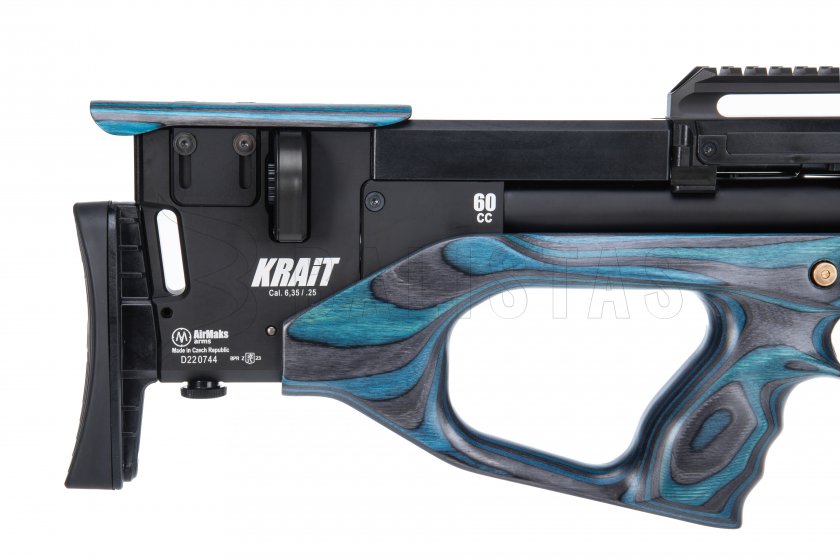 Luftgewehr AirMaks Krait WX 6,35mm Blue Lamino