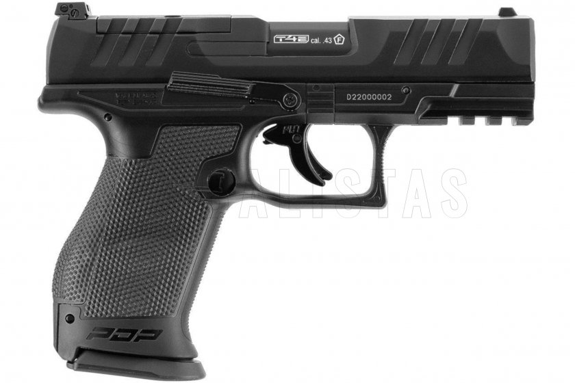 RAM-Pistole Umarex T4E Walther PDP Compact 4“ .43 Black 5J