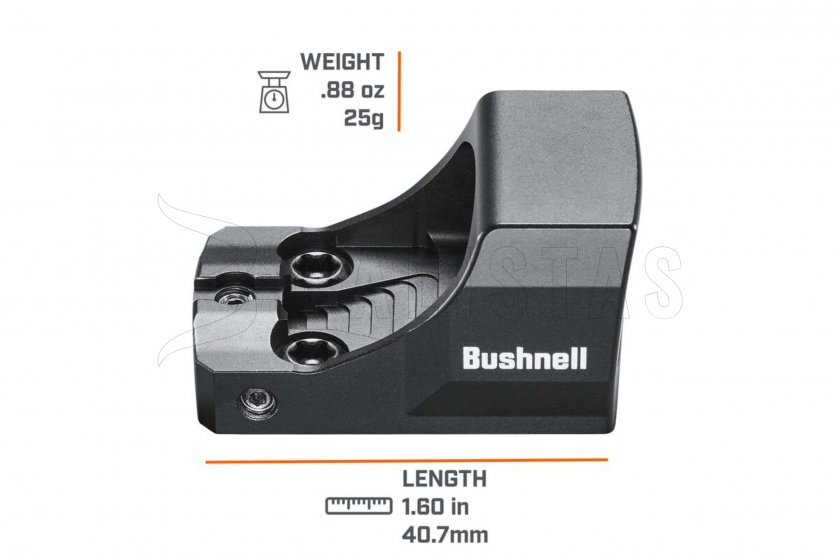 Kompakt-Kolimator Bushnell RXC-200 Compact 1x21 Reflex schwarz