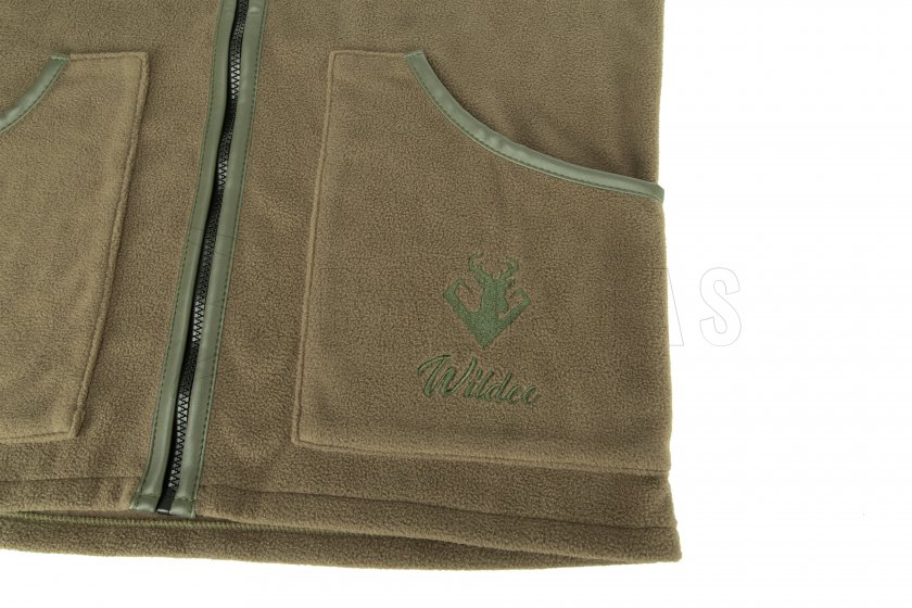Weste Wildee Fleece Khaki