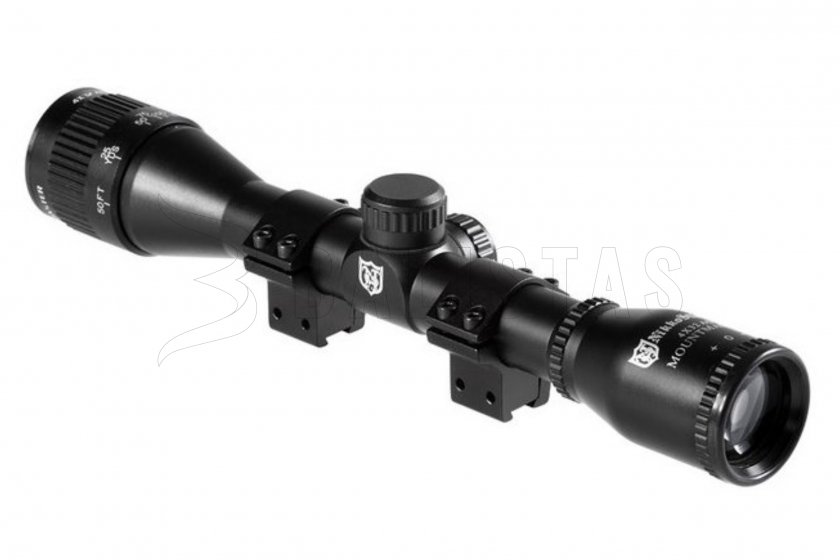 Zielfernrohr Nikko Stirling Mountmaster 4x32 1/2 Mildot AO IR