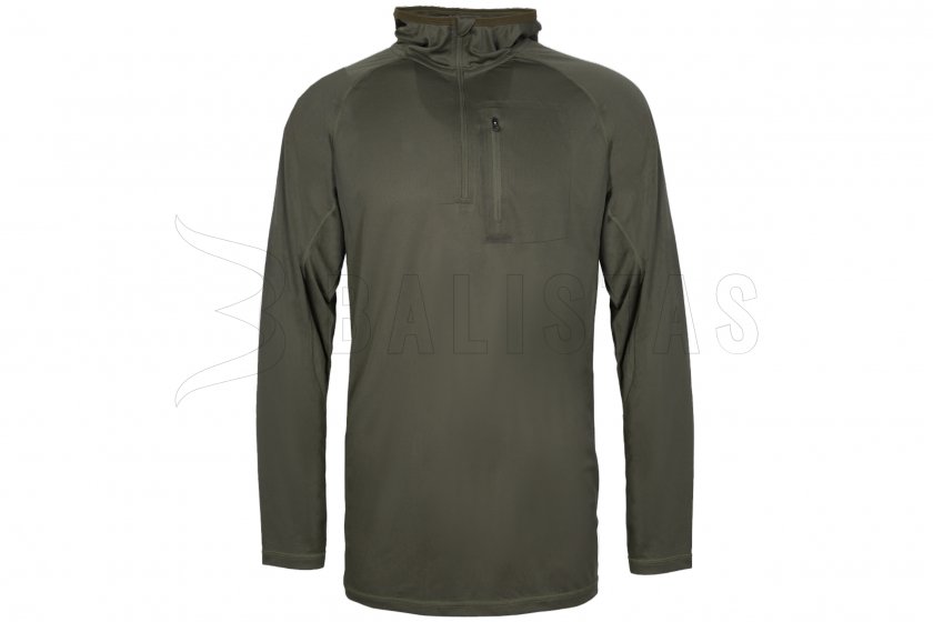 Langarmshirt mit Kapuze Remington Foliage Dark Olive
