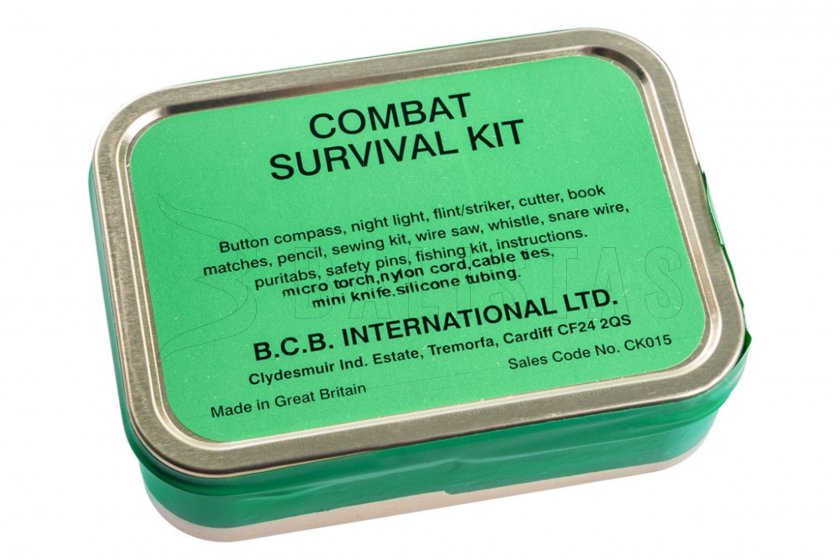 Überlebensbox letzte Rettung Combat Survival Kit, BCB