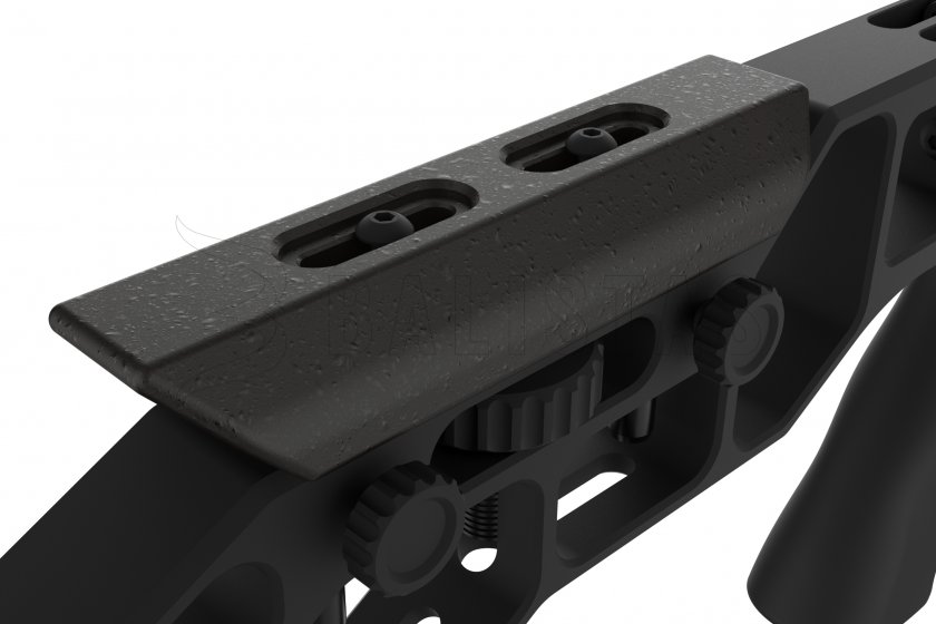 Luftgewehr EPIC TWO 6,35mm, CZ 300mm, Arca-Swiss, klappbare Schaft