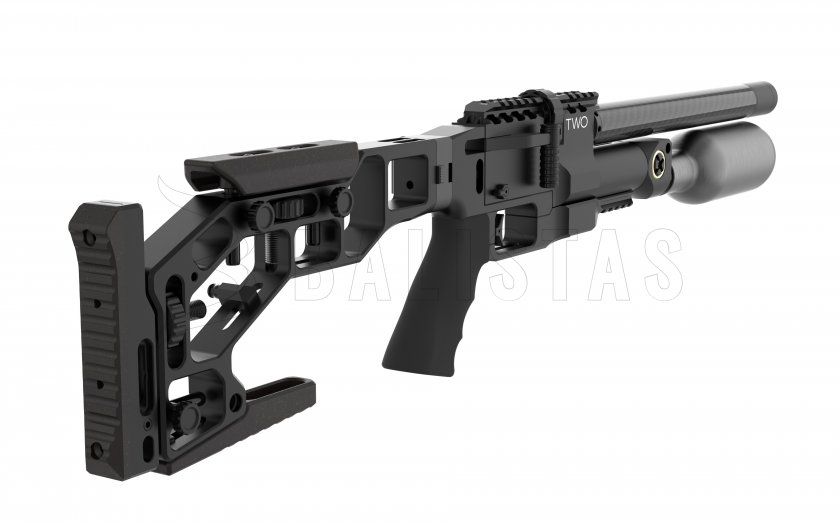 Luftgewehr EPIC TWO 4,5mm, CZ 300mm, CFB, Picatinny, klappbare Schaftstütze