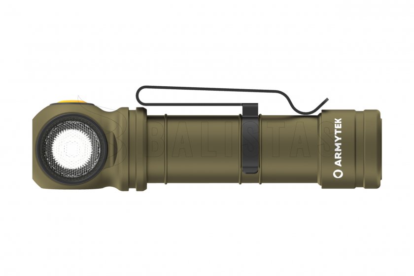 Stirnlampe Armytek Wizard C2 Pro MAX Olive Kaltes Licht