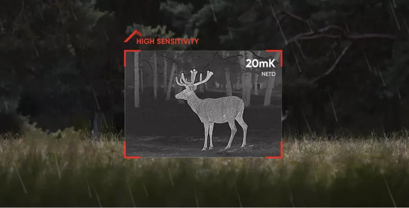 Thermisches LRF-Zielfernrohr Hikmicro PANTHER PQ35L 2.0 3