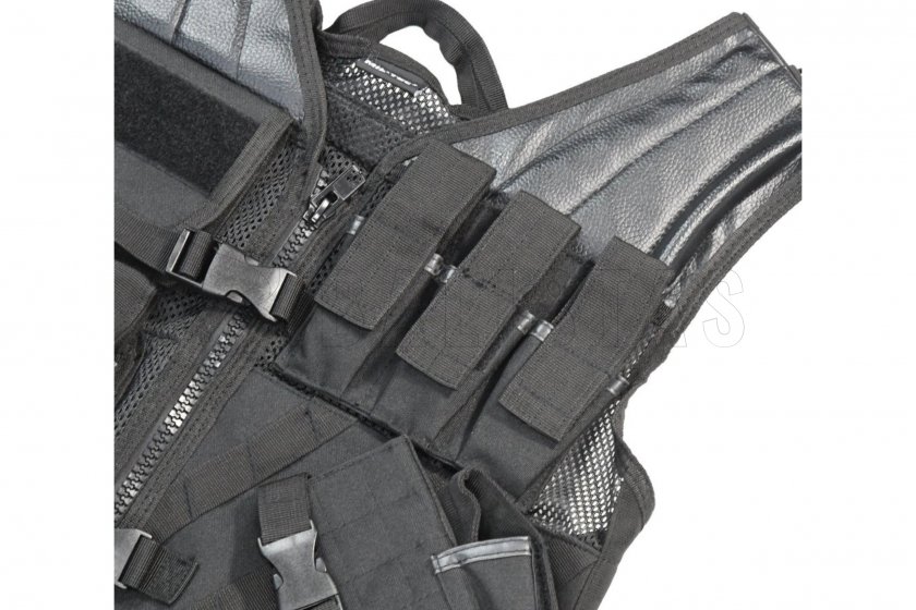 Taktische Weste Mil-Tec CROSSDRAW USMC schwarz 2