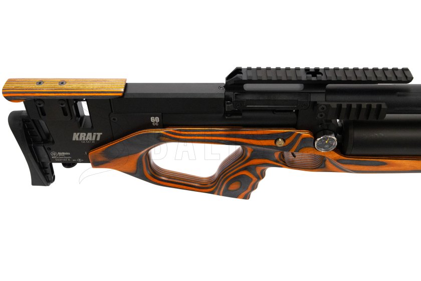 Luftgewehr AirMaks Krait WX Tube 6,35mm Orange Lamino 8
