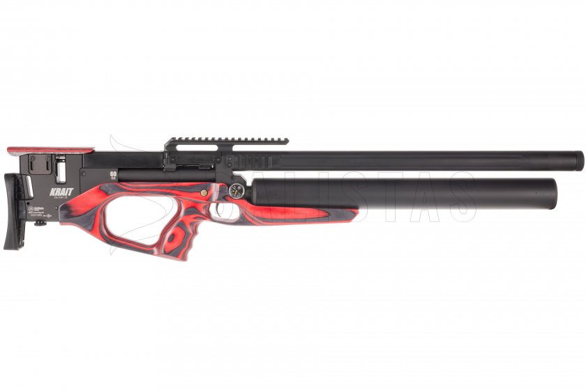 Luftgewehr AirMaks Krait WX Tube 6,35mm Red Lamino 5