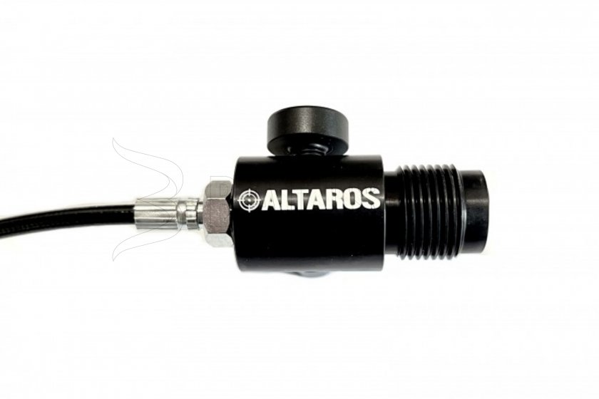 Füllschlauch Altaros mit Manometer und Schnellkupplung 3