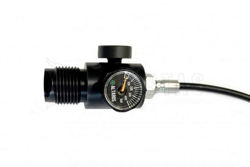 Füllschlauch Altaros mit Manometer und Schnellkupplung 2