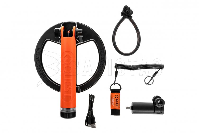 Unterwasser-Metalldetektor Quest Scuba Tector Pro Round Coil 5