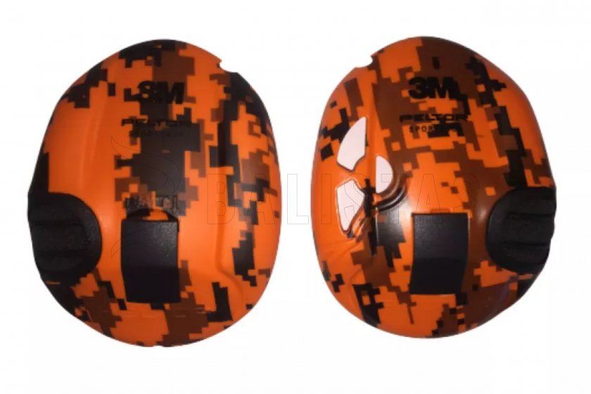 Kopfhörer Peltor SportTac aktiv 26SNR digicamo orange/grün 3
