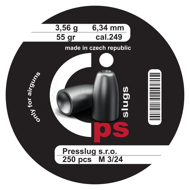 Presslug PS Slugs 6,34mm/.249, 3,56g/55gr 250 Stk. 2