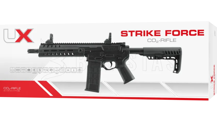 Luftgewehr-Maschinenpistole Umarex Strike Force Full-Auto 4,5mm 5
