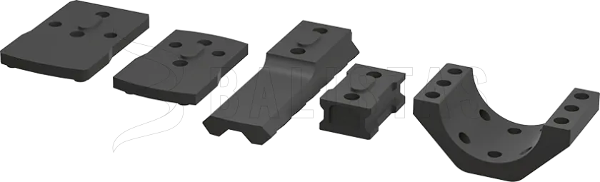 Montagesatz Vector Optics X-ACCU 30mm 6Holes 3
