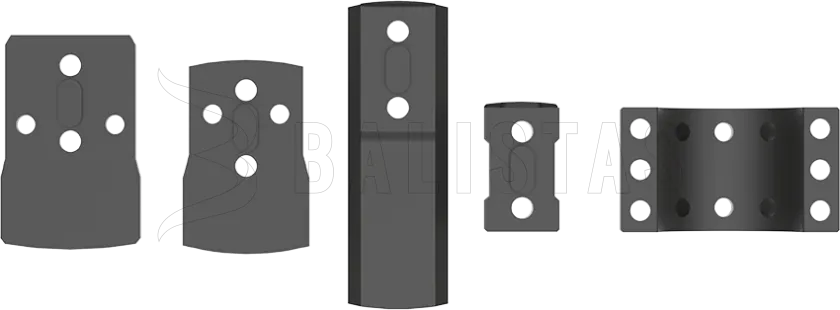 Montagesatz Vector Optics X-ACCU 30mm 6Holes 5