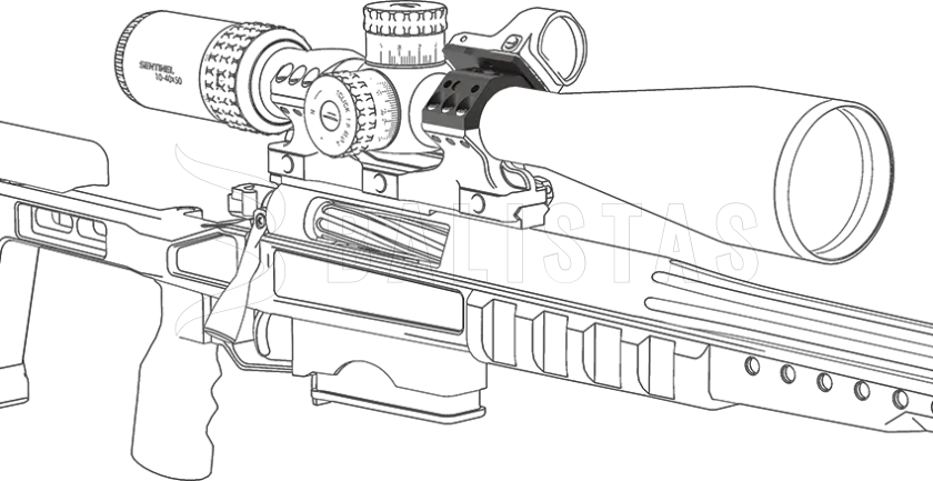 Montagesatz Vector Optics X-ACCU 30mm 6Holes 7
