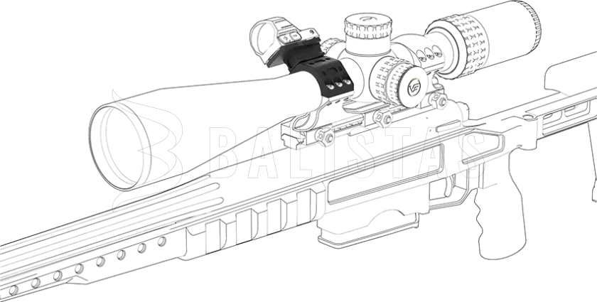 Montagesatz Vector Optics X-ACCU 30mm 6Holes 8