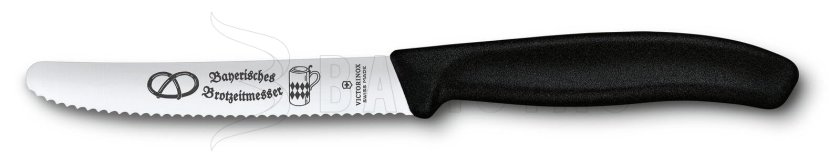 Nůž Victorinox Swiss Classic Brotzeit Zoubkovaný Černý 1.jpg