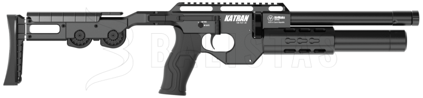 RABATT - Luftgewehr AirMaks Katran SC 5,5mm klappbare Schaft