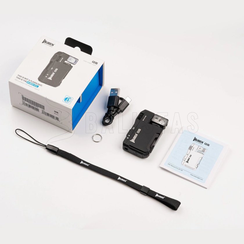 Taschenlampe Wuben G5 Black 5