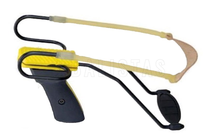 Schleuder Megaline Mirage mit Armstütze – gelb